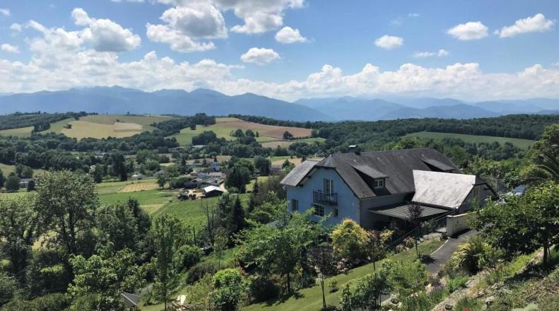 Les Gites De La Maison Bleue D'Estialescq エクステリア 写真