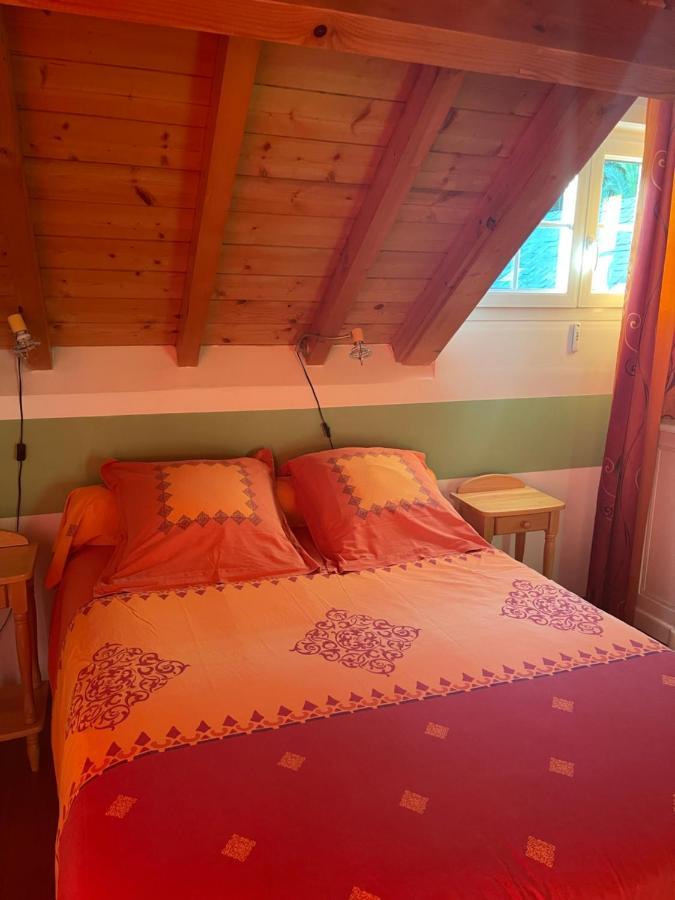 Les Gites De La Maison Bleue D'Estialescq エクステリア 写真