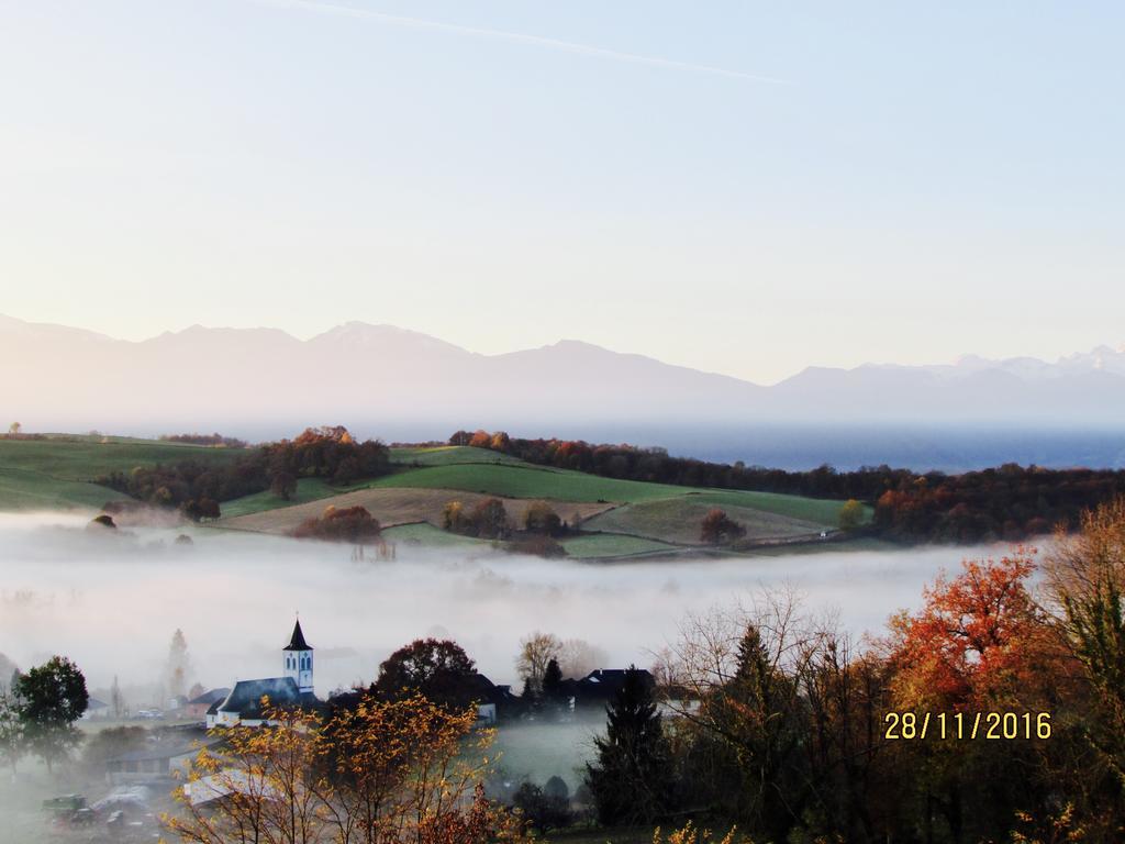 Les Gites De La Maison Bleue D'Estialescq エクステリア 写真
