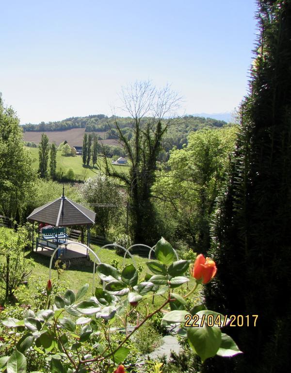 Les Gites De La Maison Bleue D'Estialescq エクステリア 写真
